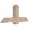 Ekena Millwork Eugene Smooth Timber Gable Bracket, Douglas Fir, 48"W x 22"H x 5 1/2"D x 5 1/2"F, 11/12 Pitch GBW048X22X0606EUG00SDF - alternate 3